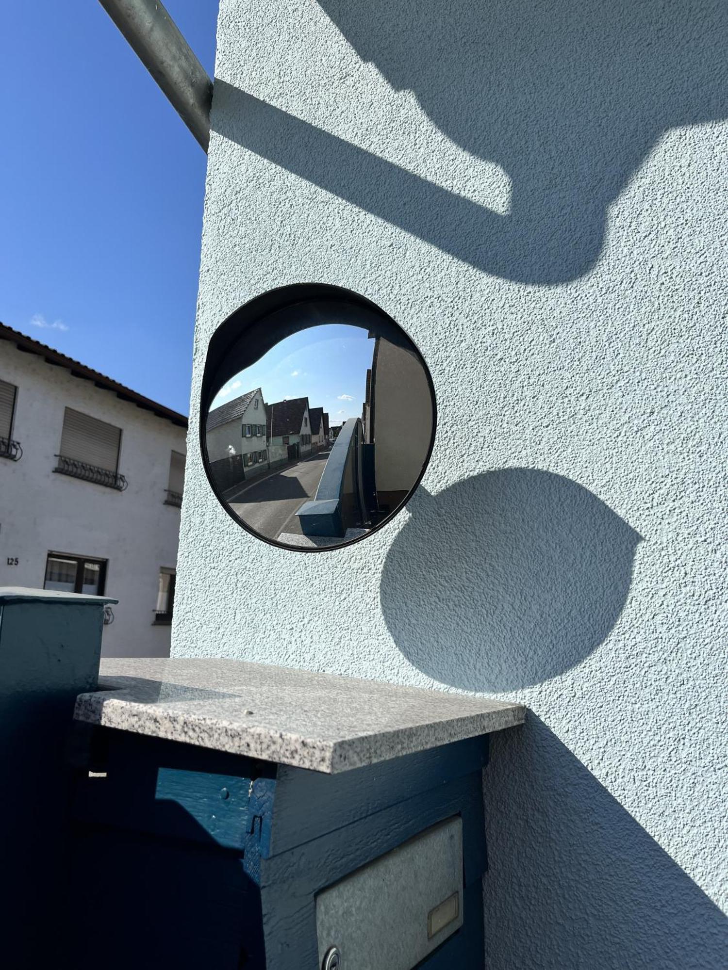 Ferienwohnung Blaues Haus Ubstadt-Weiher Exterior foto